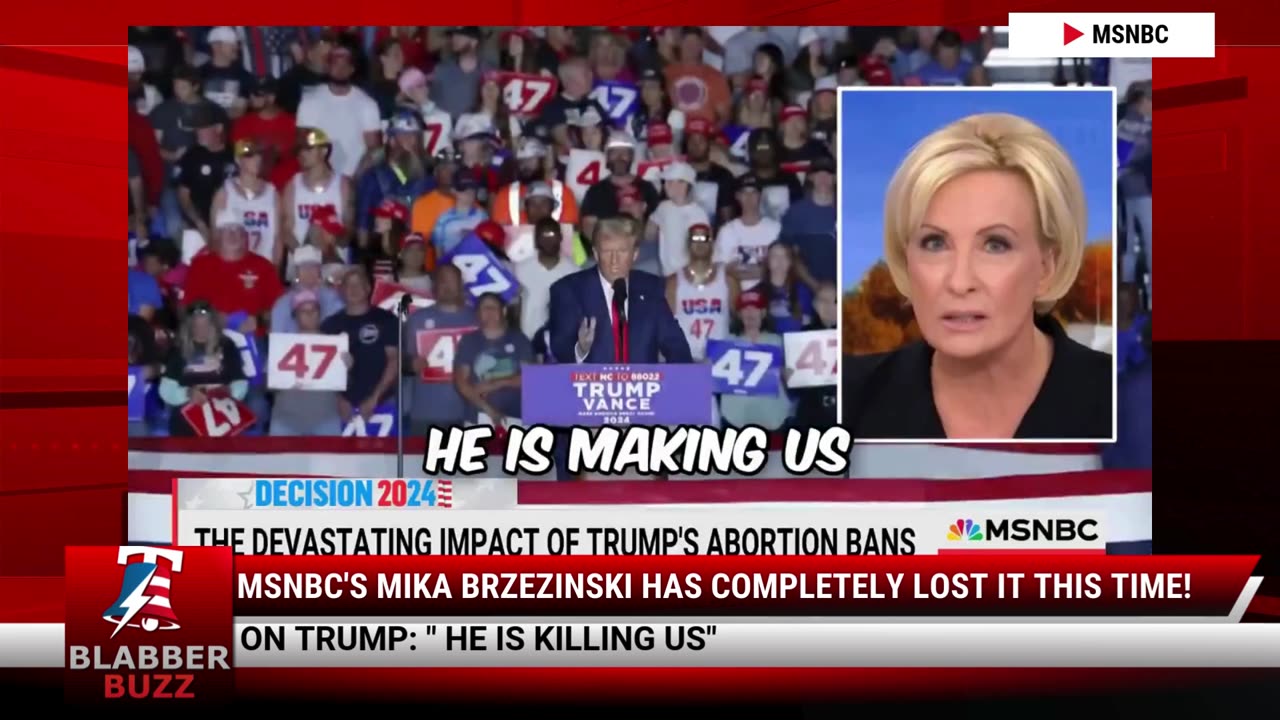 MSNBC's Mika Brzezinski Has Completely Lost It This Time!