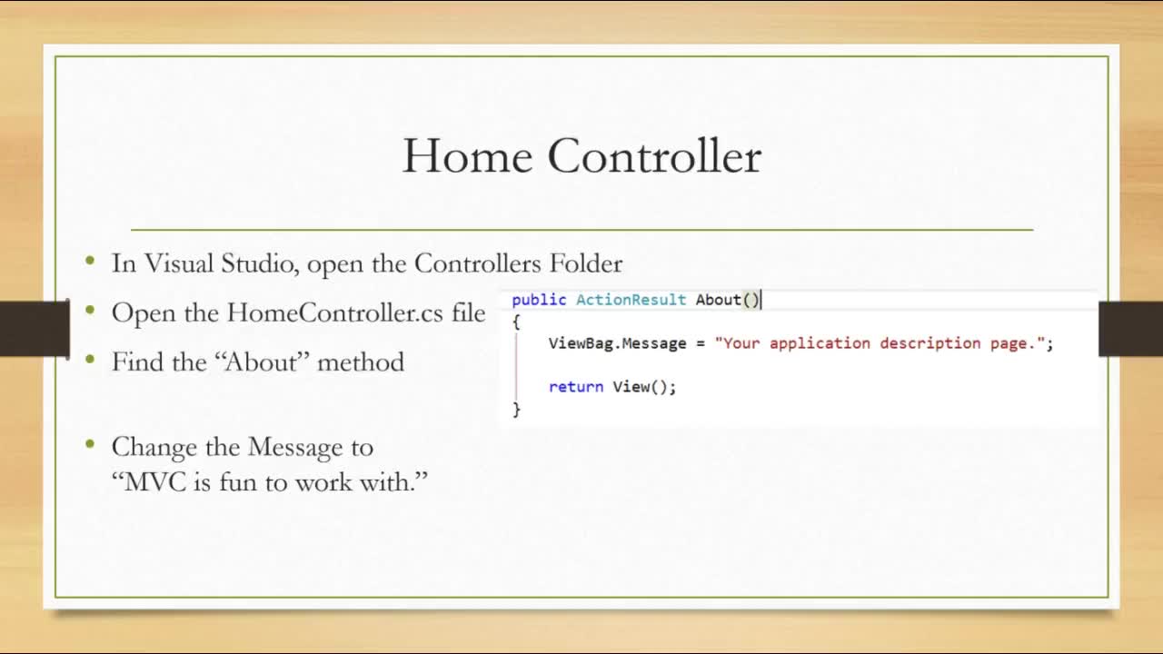 Bobs MVC Controller