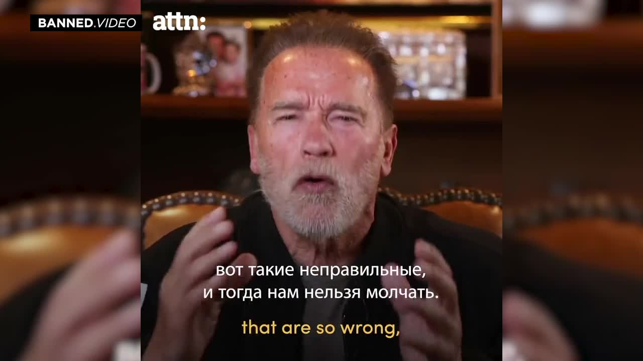 Son Of Nazi, Arnold Schwarzenegger Claims There Are No Nazis in Ukraine