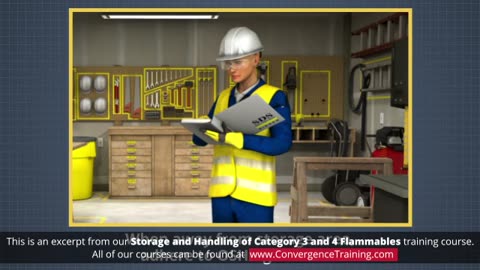 Storage and Handling of Category 3 and 4 Flammables Training