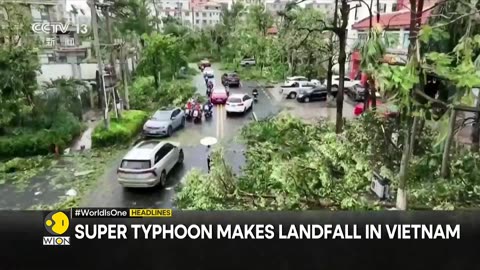 Russia seizes village in Donetsk region | Super typhoon makes landfall in Vietnam | WION Headlines