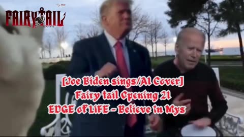[Joe Biden sings/AI Cover] Fairy tail Opening 21 EDGE of LIFE - Believe In Myself