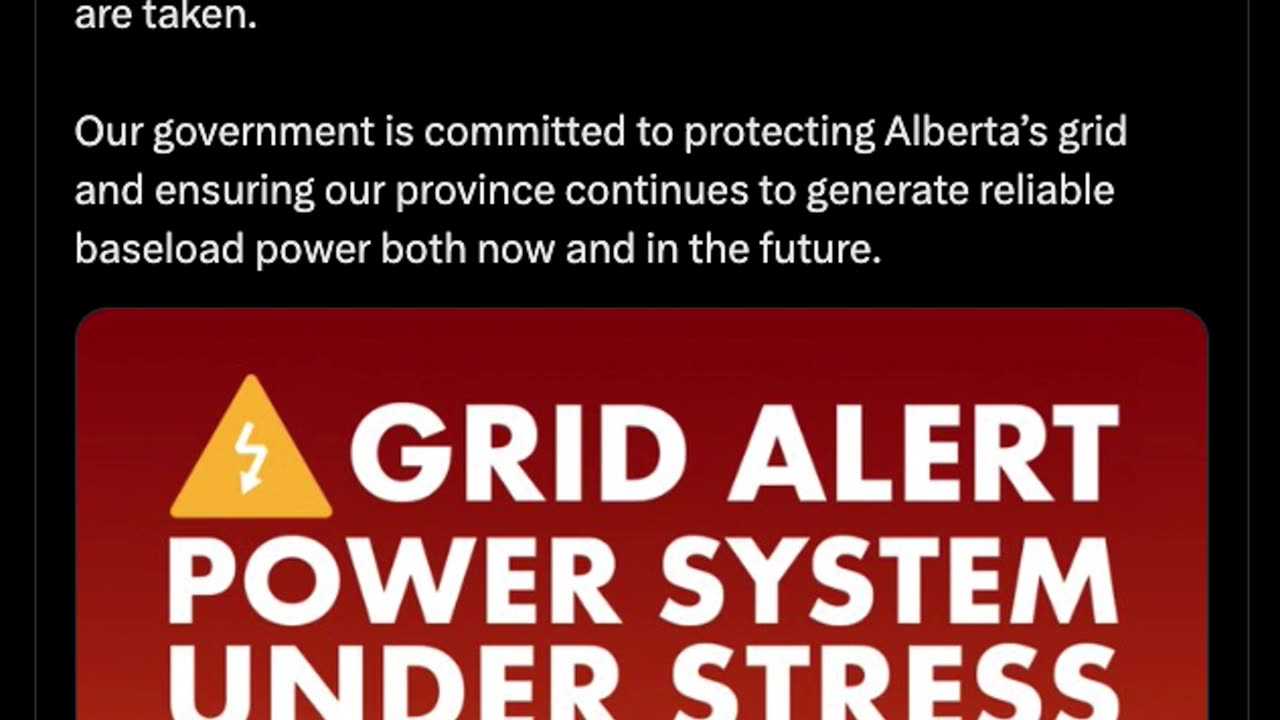 🇨🇦NO AUDIO - QUICK READ - GRID ALERT