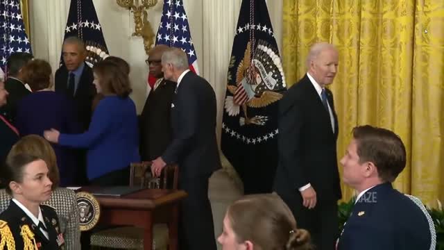 Joe Biden and his invisible friends - COMPILATION