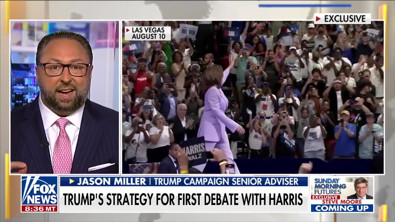 'THEY'RE AFRAID': Trump official says Harris campaign eyeing an 'escape hatch'