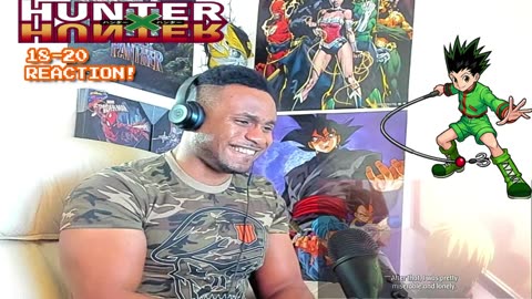 Hunter x Hunter Episode 18,19,20 REACTION