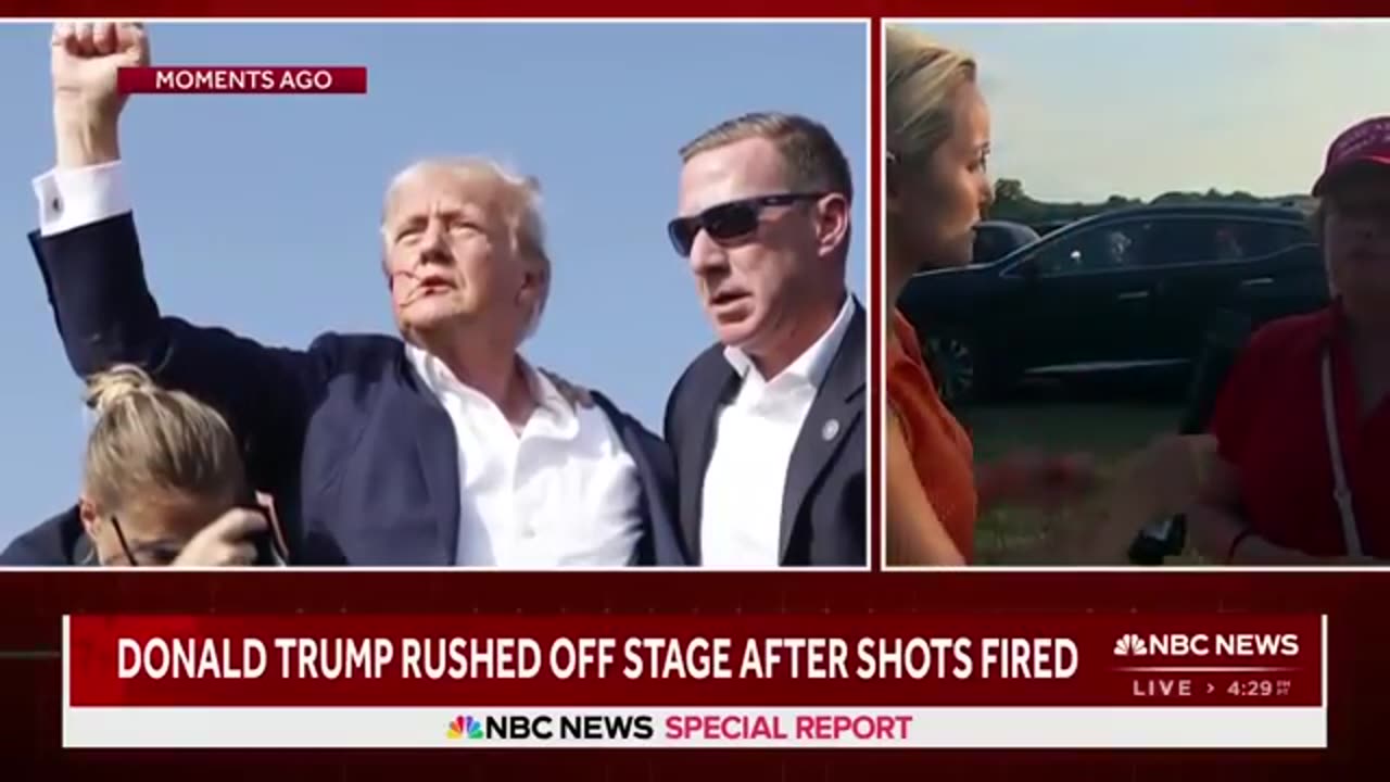 ‘We wanted to help the president’- Attendee recalls moment shots fired at Trump rally