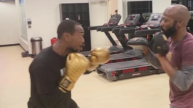 That Mayweather training!