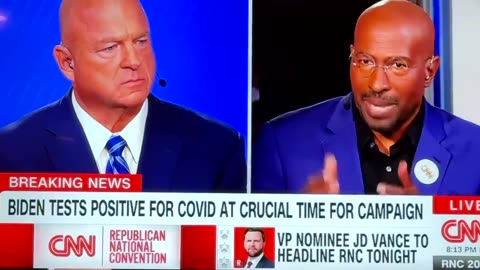 Van Jones: “A bullet couldn’t stop Trump. A virus just stopped Biden.”