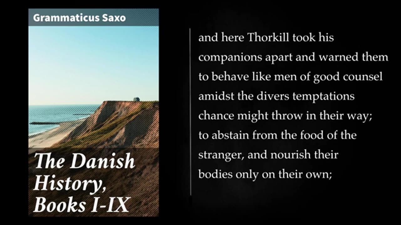 (2 of 2) THE DANISH HISTORY, by Saxo Grammaticus. Audiobook, full length