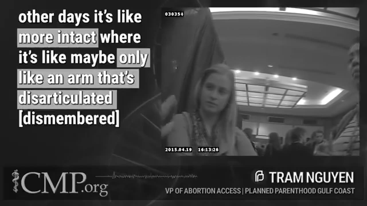 NEW Undercover Video of Top-Level Planned Parenthood ADMITTING 5”to Selling Organs of Babies