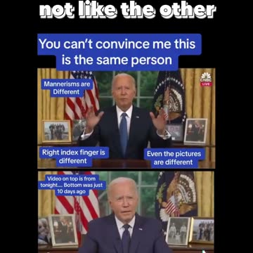 Biden One of these things are not like the other!!