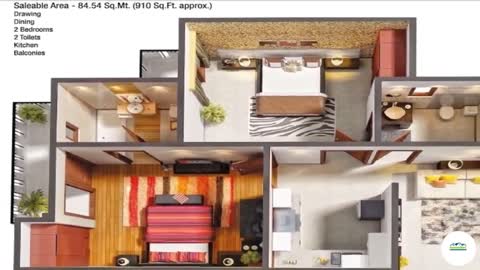 Gaur City 5th Avenue 2 BHK & 3 BHK Apartments