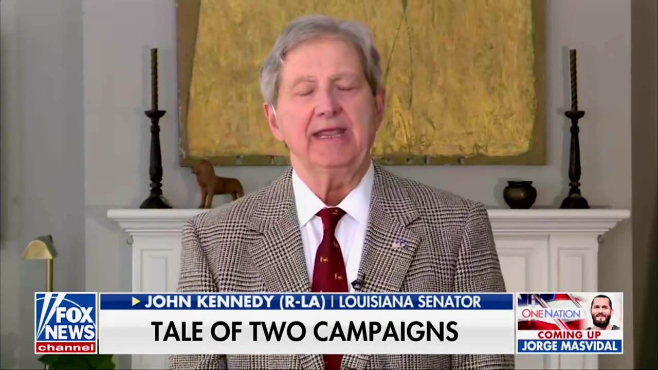 John Kennedy Facetiously Suggests Kamala Harris Could Break A Polygraph Machine By Walking Near It