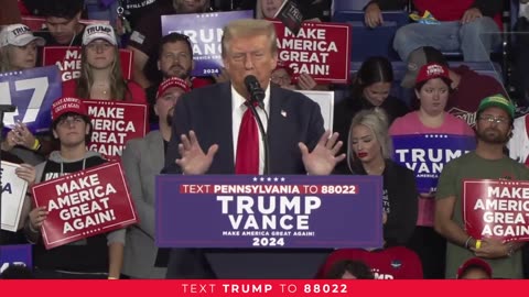 Trump Rally in PA: President Trump Speaks in Reading, PA