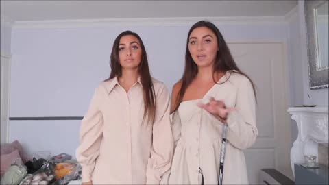 AUTUMN NEW IN PRETTY LITTLE THING TRY ON HAUL- TheGreenTWINS