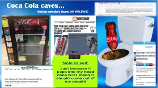 Coca Cola Crashes then Caves