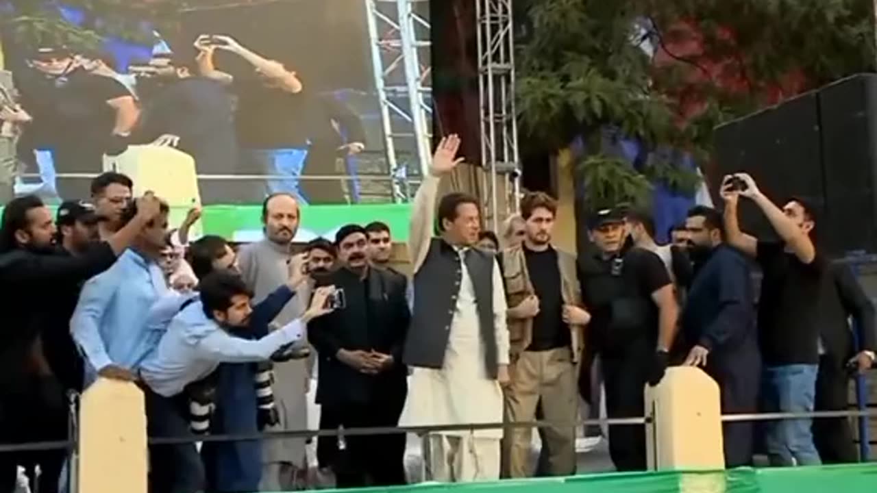 Imran Khan entry