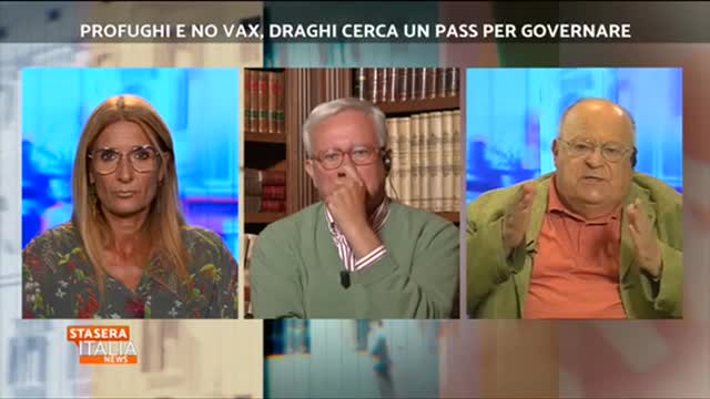 GIULIANO CAZZOLA, I NO - VAX SONO DEI TERRORISTI !