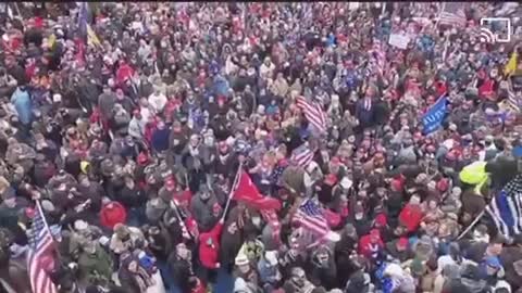 Proof! MAGA Chants F$ck Antifa As Antifa Tries To Break Into Capitol