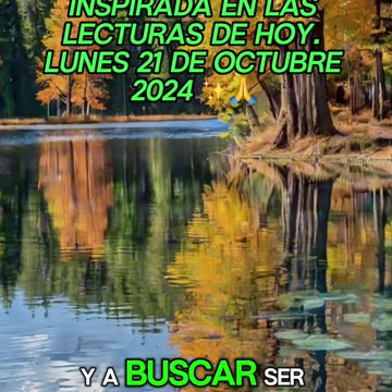 🙏✨Oración Inspirada en las Lecturas de Hoy ✨🙏