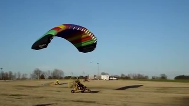 Powered Parachute Short Take Off