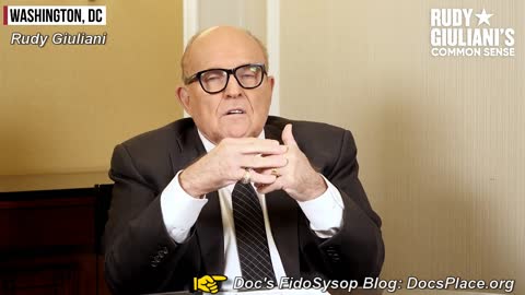 Rudi Giuliani Talks About The D.C. Riots