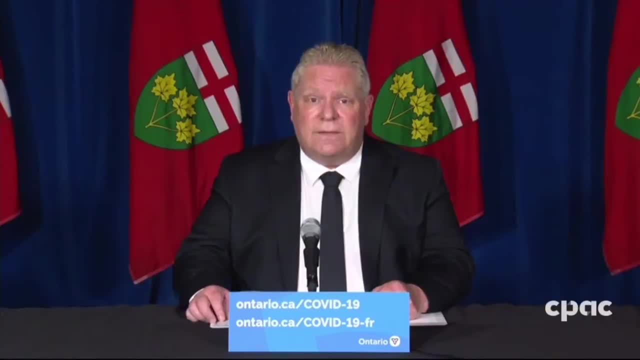 Ontario clips are like mix of the beginning of a zombie movie