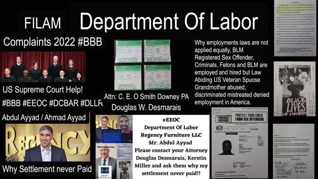 Supreme Court / Regency Furniture LLC / Settlement / EEOC / DLLR / Maryland