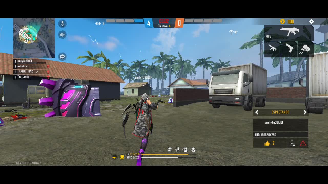 #CSRANQUE #FREEFIRE um boot na partida kkkkk