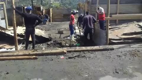 Imizamo Yethu Informal Settlements in Hout Bay