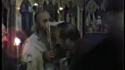 Ο μακαριστός π. Επιφάνιος Θεοδωρόπουλος σέ Θεία Λειτουργία !