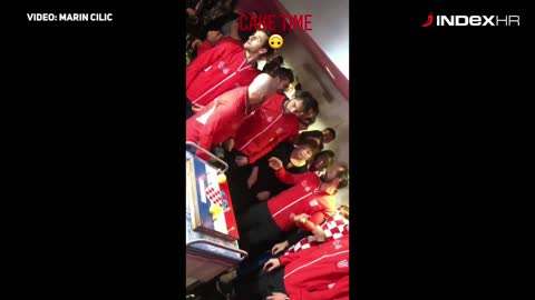 Slavlje nakon osvajanja Davis Cupa