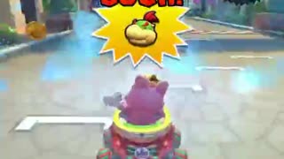 Mario Kart Tour - Getting Blue (Spiny) Shelled (Vacation Tour 2024)