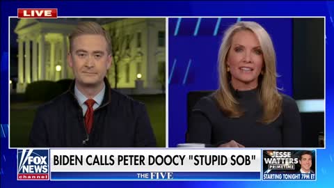 Biden calls Peter Doocy a ‘stupid son of a b----’