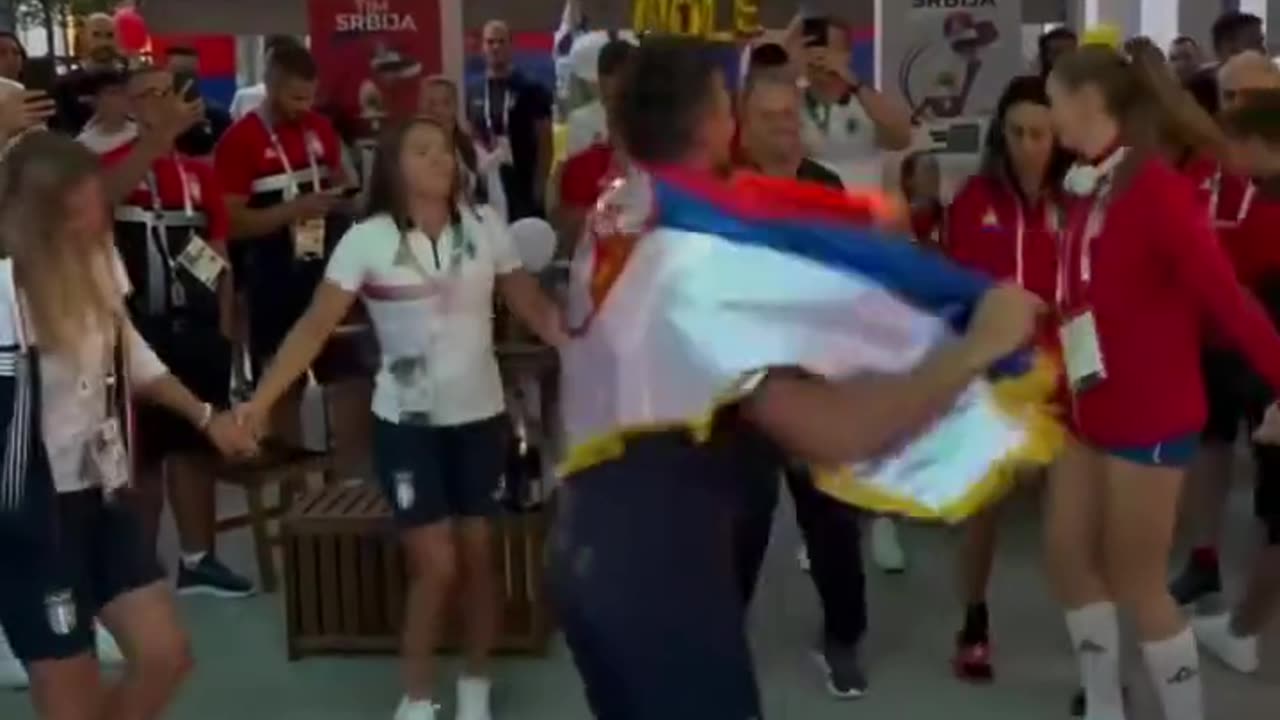 Ereticul Ecumenist Novak Djokovic MUZICA=SCOALA SATANEI si DANS=INCHINARE LA DIMONI 5 august 2024