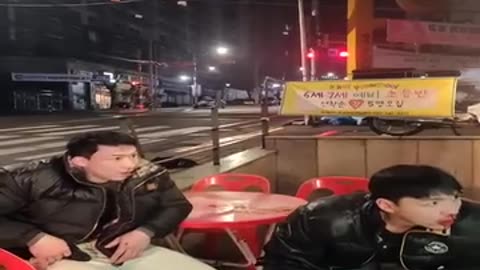 A Street Fight In Korea