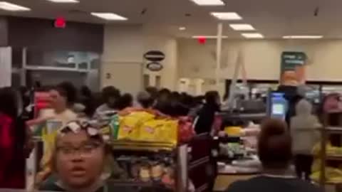 Philadelphia Wawa Customer Asks for Her Sandwich While Store is Ransacked