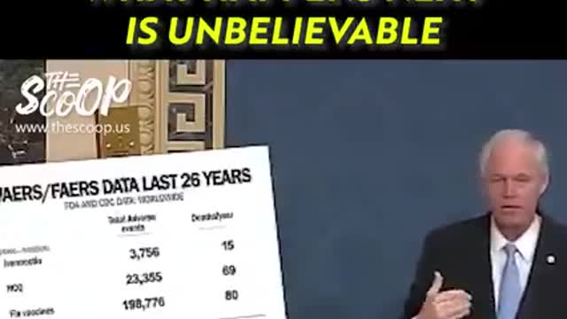 Senator R Johnson Exposes Dr.fauci Dark Side