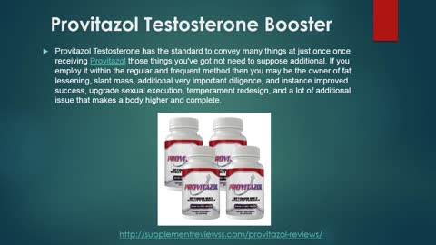 Provitazol Testosterone Booster Reviews, Price and Side Effects