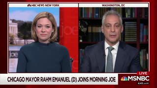 Rahm Emanuel backs Pelosi, not so keen on Beto