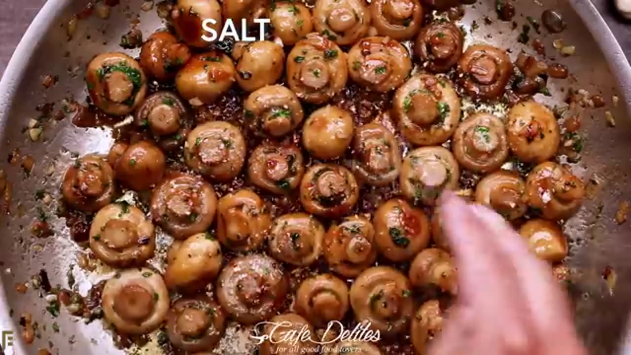 Garlic mushroom recipe😋 🤩