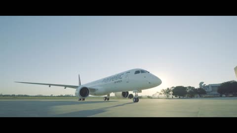 First E195-E2 arrival at Zurich