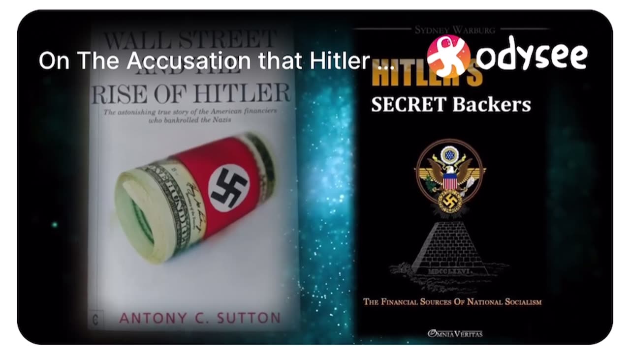 🚨On The Accusation That Hitler Was Financed🚨 Why you are not allowed to know about WWII‼️