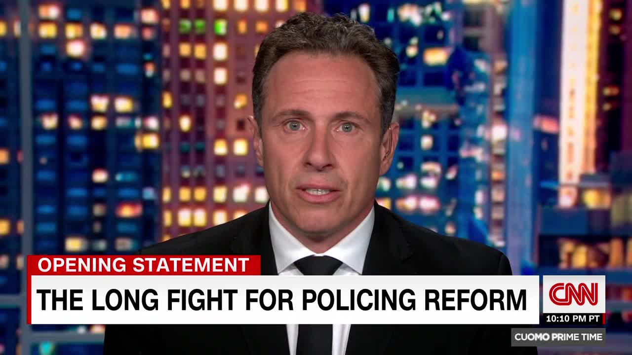 Insane Chris Cuomo rant on race and shootings