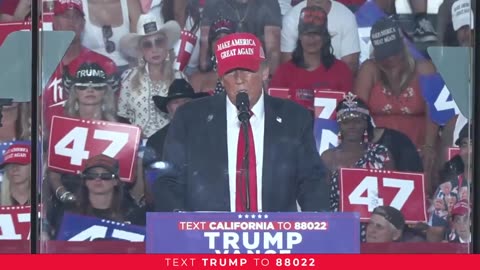 Donald Trump In California 10-12-24