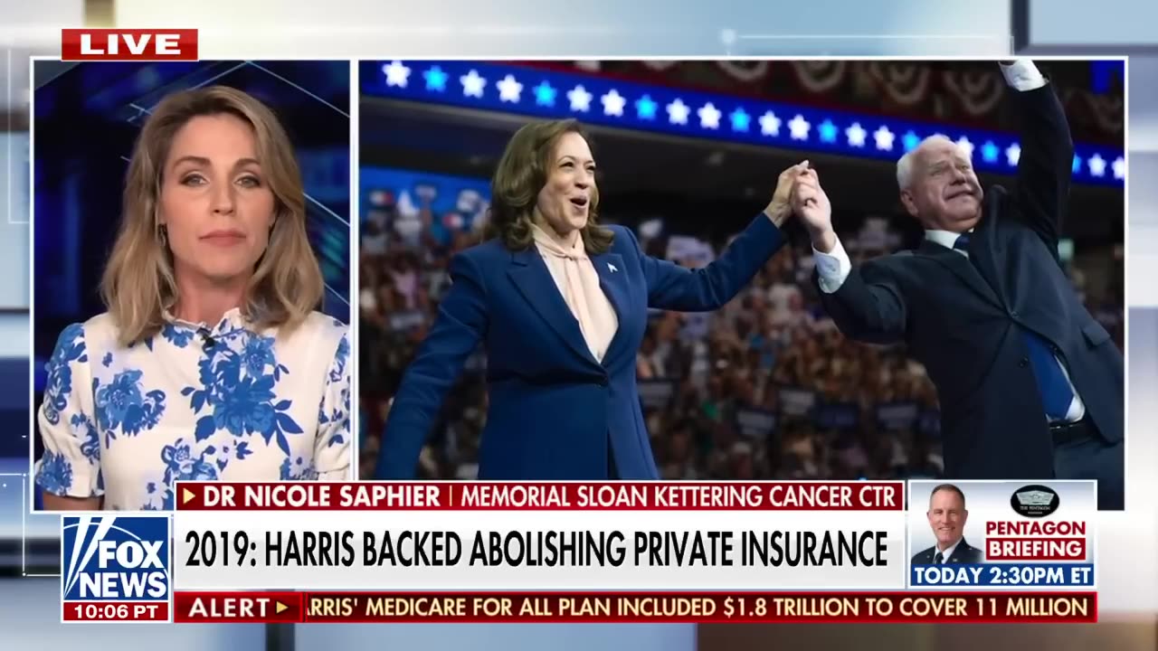 Resurfaced videos show Kamala Harris previously supported abolishing private insurance