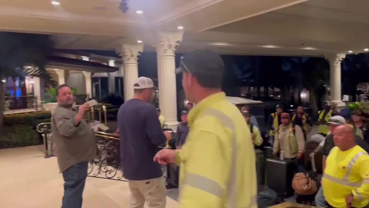 Trump opened his hotel to Hundreds of Linemen Responding to Hurricane Milton - FREE!