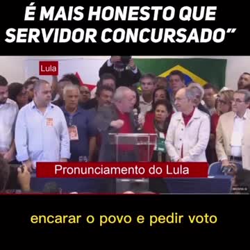 Lula y su idea de los "ladrones honestos"
