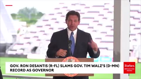 DeSantis to Tim Walz- 'Why Did You Set Up A Snitch Hotline?'